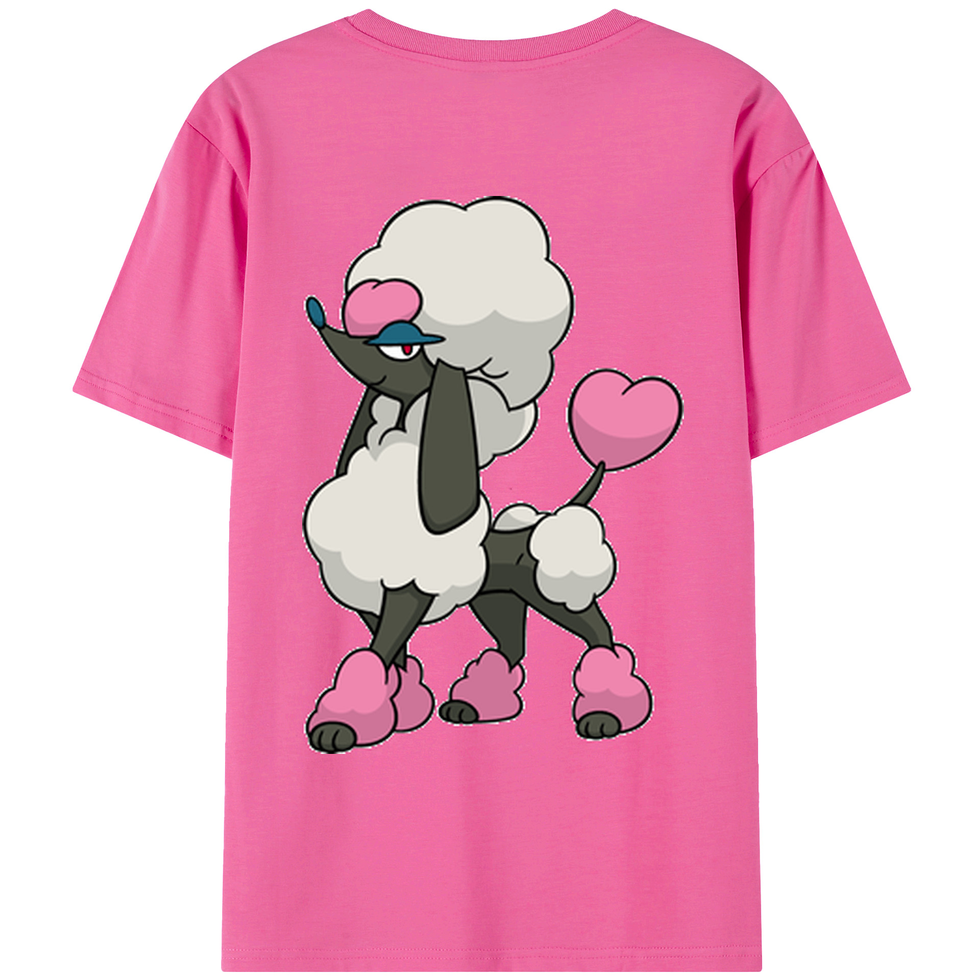 （画像用） ポケットモンスター Pokémon レディース半袖Tシャツ(バックプリント)